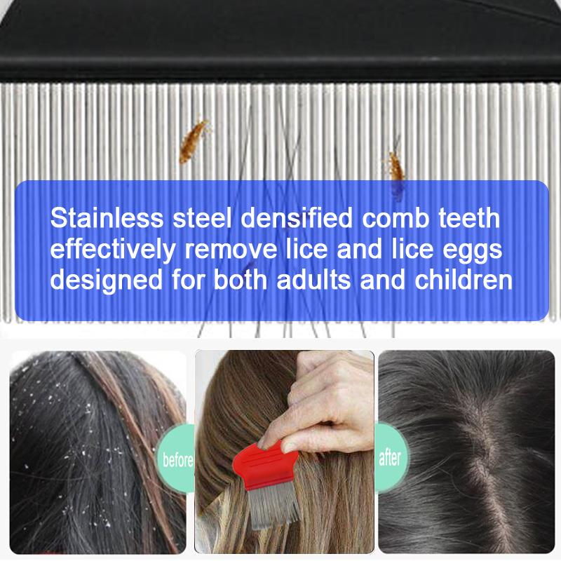 Best Quality Pet Grooming Stainless Steel Teeth Lice Remover for Puppy Nit Comb for Cats Dogs Brush Flea Comb