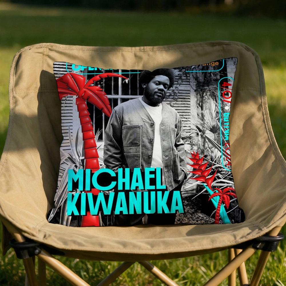 MMichael KKiwanuka Cushion Cover Soft Reversible Durable Pillow Cover MultiScene Use for Home Car Daily Comfort