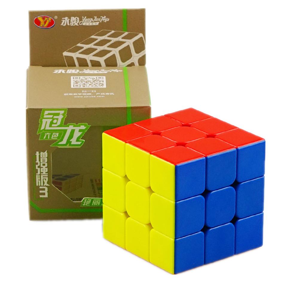 Куб YJ 3x3 GuanLong 3x3x3 Magic Cube, новое расширенное издание, 3 слоя, скоростной куб, профессиональные игрушки-головоломки для детей