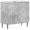 3 Piece Bathroom Cabinet System ZWOLLE Concrete Grey