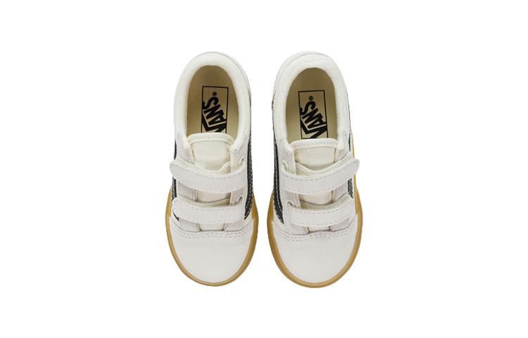 Vans Old Skool Versatile Rebound Low top Toddler Shoes Ecru Infant And Toddler VN000D3YKIG