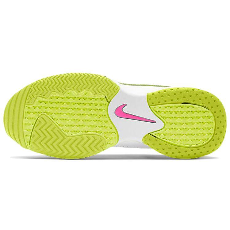 Nike Кроссовки для детей Nike Court Lite 2 GS White Hot Lime Серый-Туман Лазерный-Фуксия CD0440-107