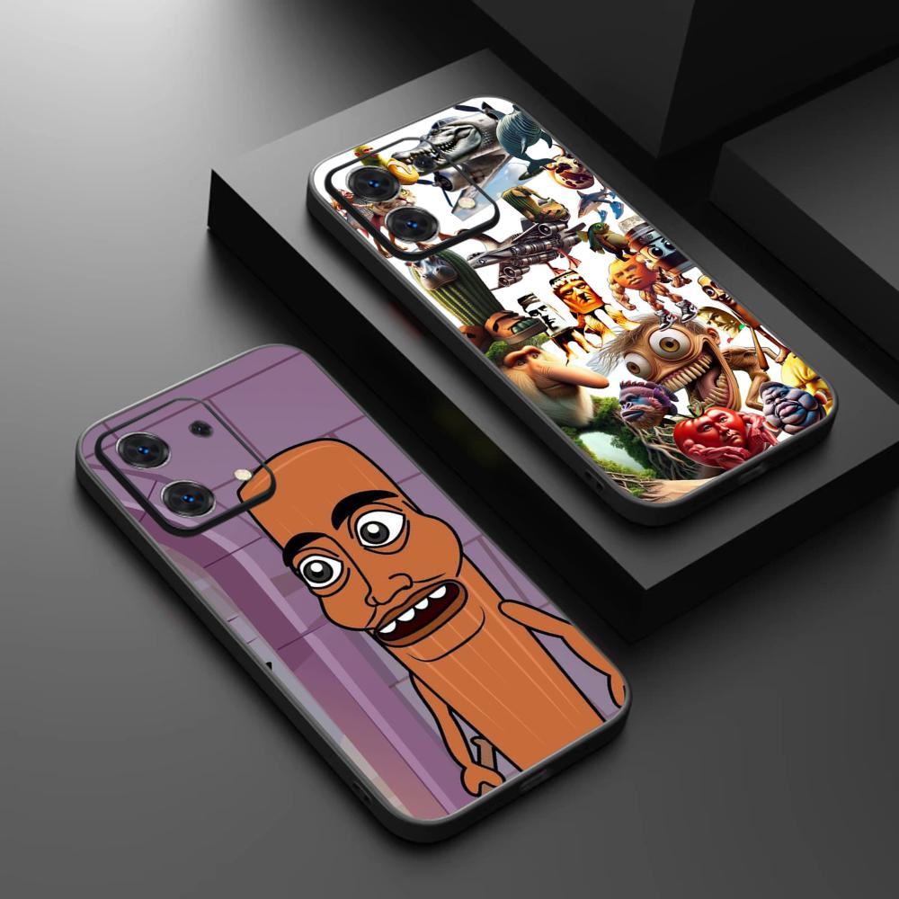 Tung tung sahur funny poster pattern Phone Case For Redmi Note 14 13 12 11 Pro Plus S 5G 14C A3 Soft Black Phone Cover