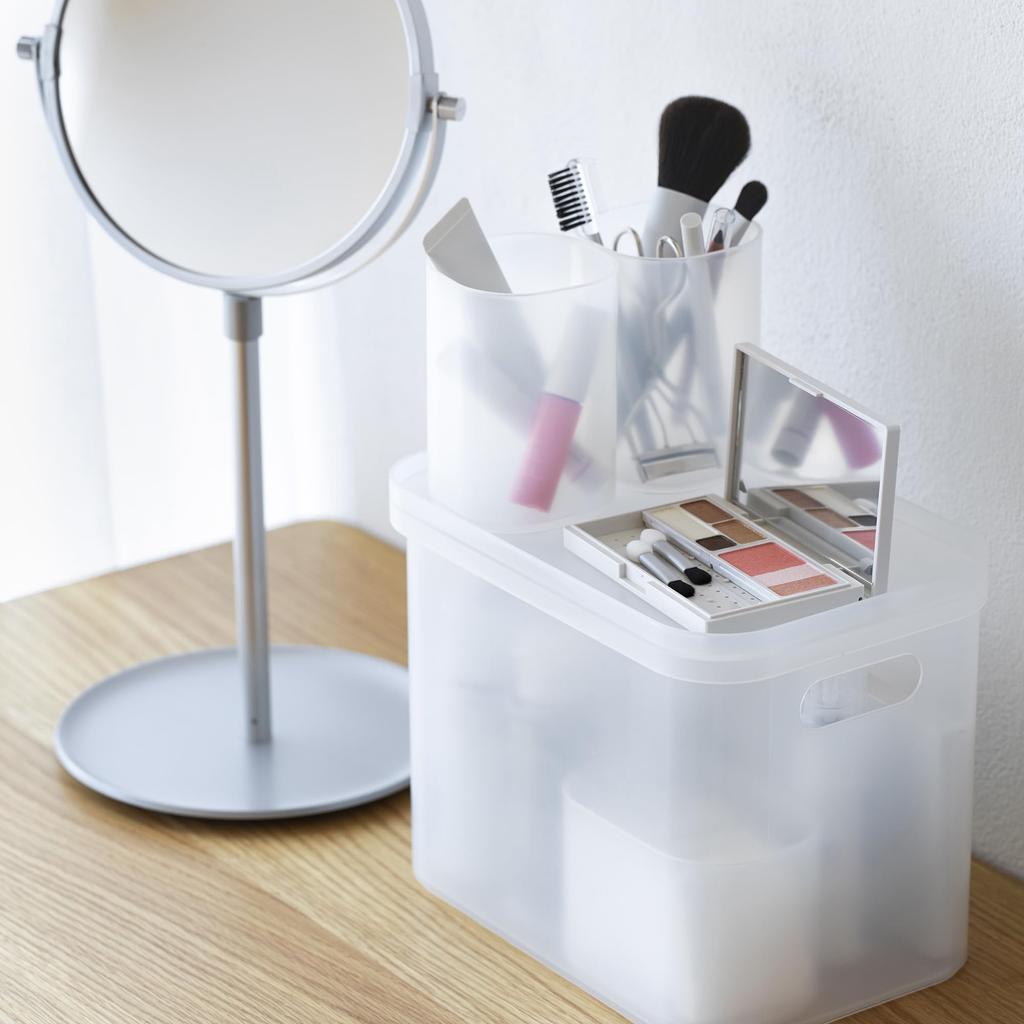 Пластиковый органайзер для косметики Muji из переработанного полипропилена 150×220×169 мм 84465413