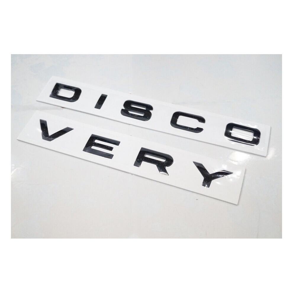 For LandRover Discovery Sport 2015-2023 Black Front Hood Letter Emblem