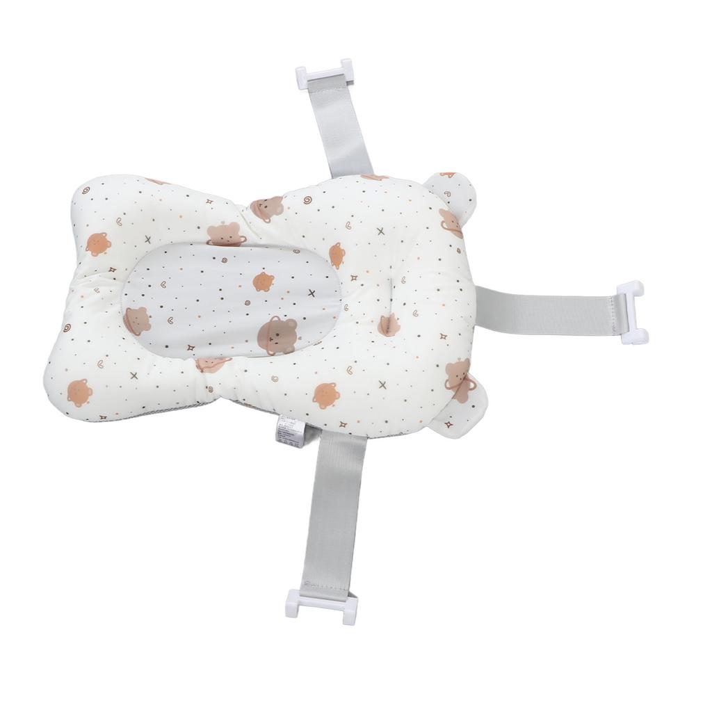 Baby Bath Mat Prevent Slip Soft Quick Dry Lightweight Sitting and Lying Down Infant Bath Cushion