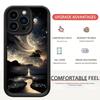 Черный корпус Starlight Road с рифлением для iPhone 15/16/17 Pro Max