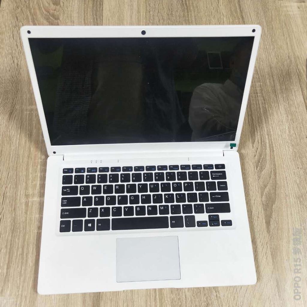 14 дюймов 2 ГБ ОЗУ 1080p Windows 10 Система Четырехъядерный процессор 32 ГБ ПЗУ Белый ноутбук Все, что вам нравится