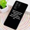 Русский Цитата Слоган Буква Чехол для Телефона Для Samsung Galaxy note 10 pro S26 S25 S24 S23 S22 Ultra Plus S21 FE S20 Ударопрочный Чехол