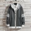 Trendy Korean Style Loose Hooded Cardigan: Spring/Autumn Long-Sleeve Casual Jacket for Students & Couples