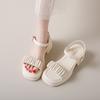 Fairy Style Thick Soled Sandals for Women Wearing Summer  New Thick Heels with Fashionable Beach Shoes