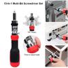 Набор отверток с храповым механизмом 13 в 1, профессиональная многоугольная угловая отвертка с храповым механизмом, многофункциональная отвертка, ручной инструмент