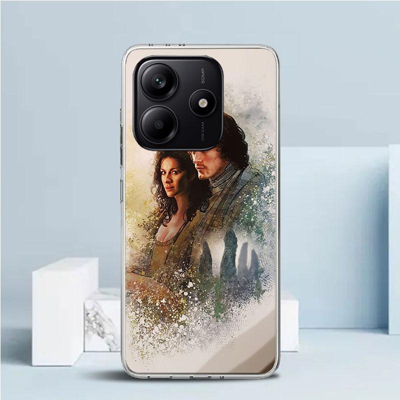 Outlander TV Soft Cover for Xiaomi Redmi Note 15 14 13 12 Pro Plus Phone Case 14S 11S 11T 11E 10S 10 4G Pattern Shell Redmi Note