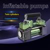 Double Cylinders Heavy Duty Portable Air Compressor Car Tire Inflator Electric Pump Auto 12V 150PSI Emergency LED Light for SUV