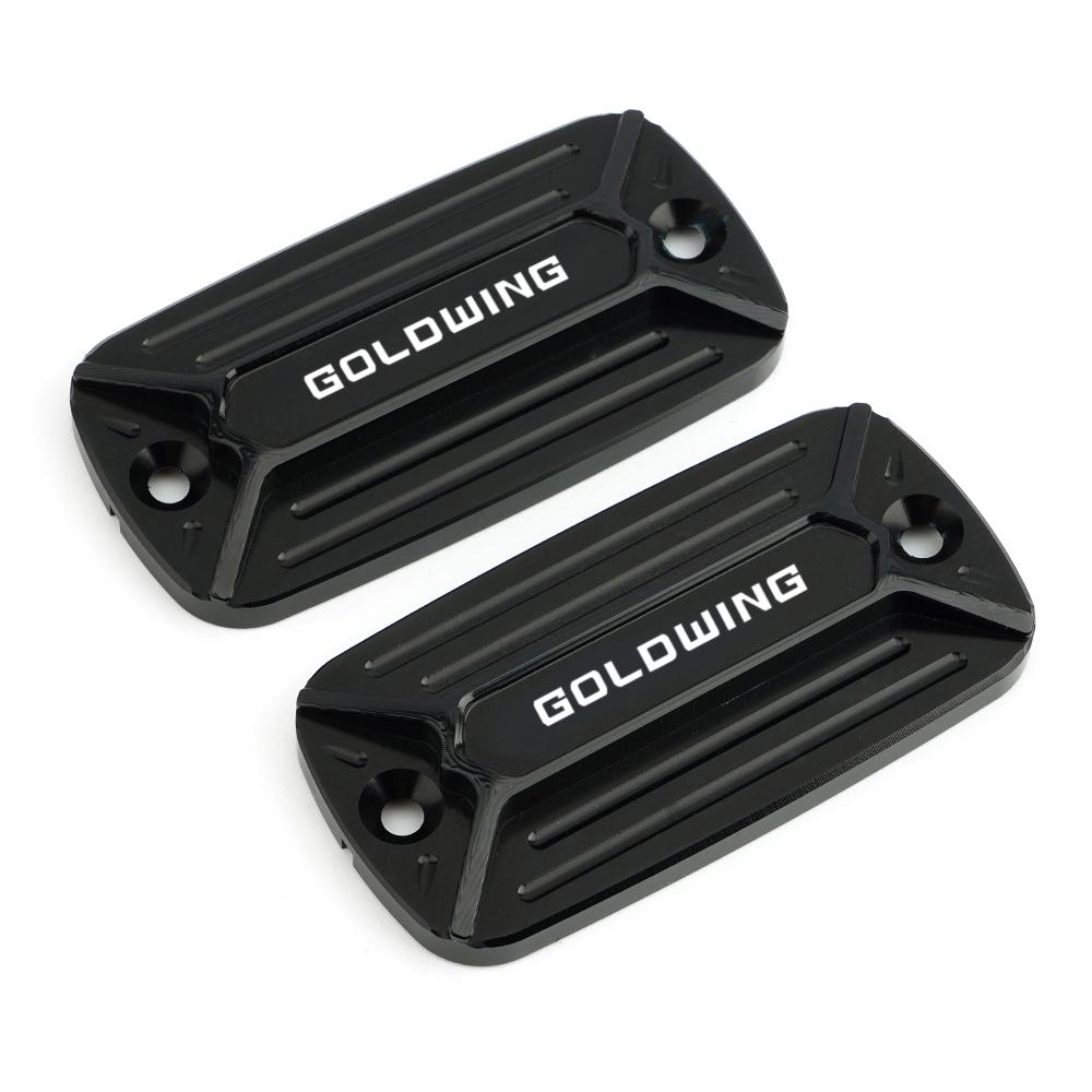 Для Honda Goldwing 1800 1500 GL1800 GL1500 VTX 2010-2018 передняя крышка бачка тормозной жидкости, крышка бака мотоцикла с ЧПУ