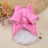 New Arrival Autumn Winter Dog Coat Rhombus Pattern Warm Cotton Padded Dog Clothes Pet Bread Puffer Jacket Wholesale