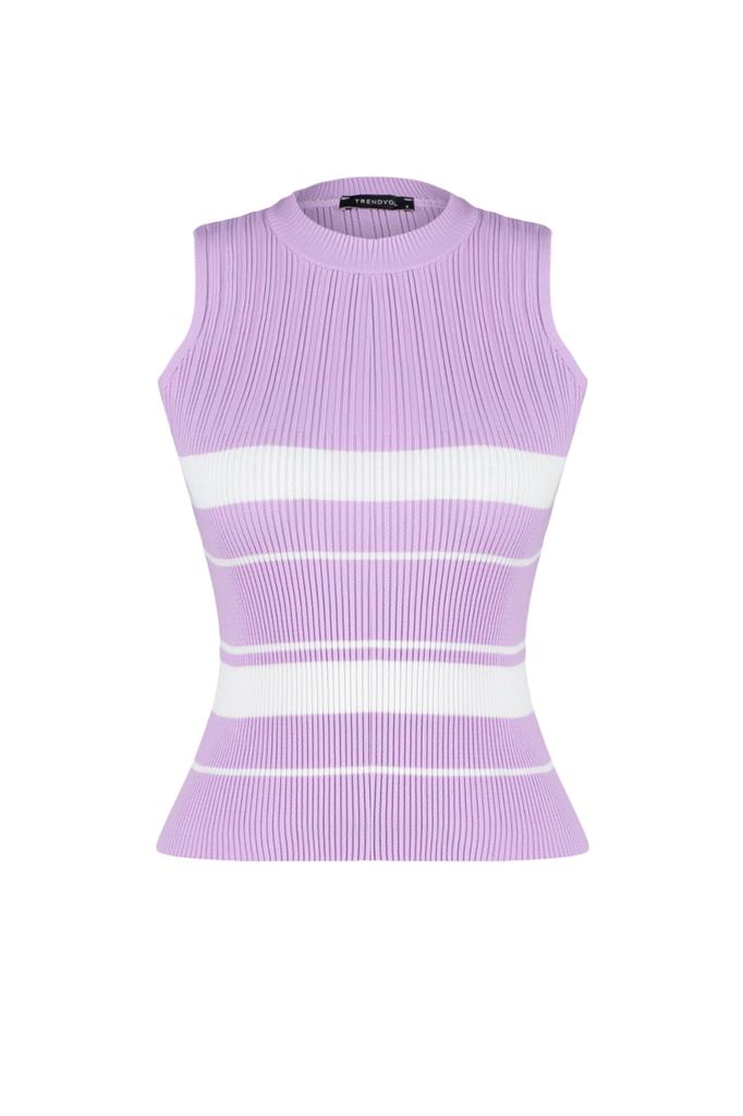 Women's Fashion New Blouse Mint Crew Neck Knitwear Knitwear Blouse