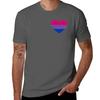 BI Heart Tshirt T-Shirt oversized sports fans big and tall t shirts for men