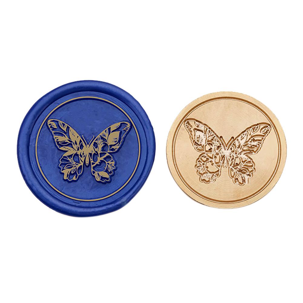 Головка уплотнения-бабочки, многофункциональная голова художественного уплотнения «сделай сам», круглая для свадебных приглашений