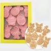 Cartoon Cookie Molds 8pcs Set Animal Cookie Cutters DIY Cake Printing Stencils Biscuit Press Stamp Embosser Figure Baking Tools