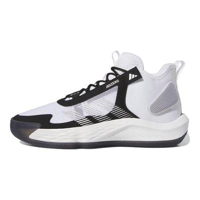 Adizero Select Модные Универсальные Нескользящие Прочные Легкие Кроссовки Мид-Топ для Баскетбола Унисекс Белые Черные Серебристые IE9322