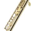 SLADE Western Concert Flute Cupronickel Nicke Plated 16 Holes C Key Woodwind Instrument with Cleaning Cloth Stick
