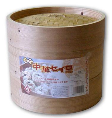 Ichihara Woodworks CS21-2S Мини-китайская пароварка, набор из 2 ярусов, диаметр 21 см