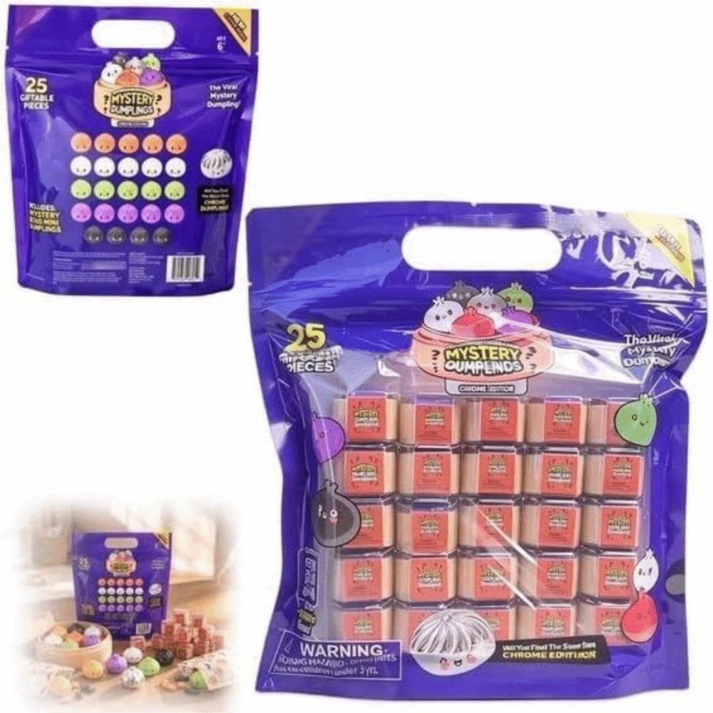 Halloween Mini Dumplings Squishy Christmas Fidget Sensory Toy Squishy Crystal Bun Children Gift