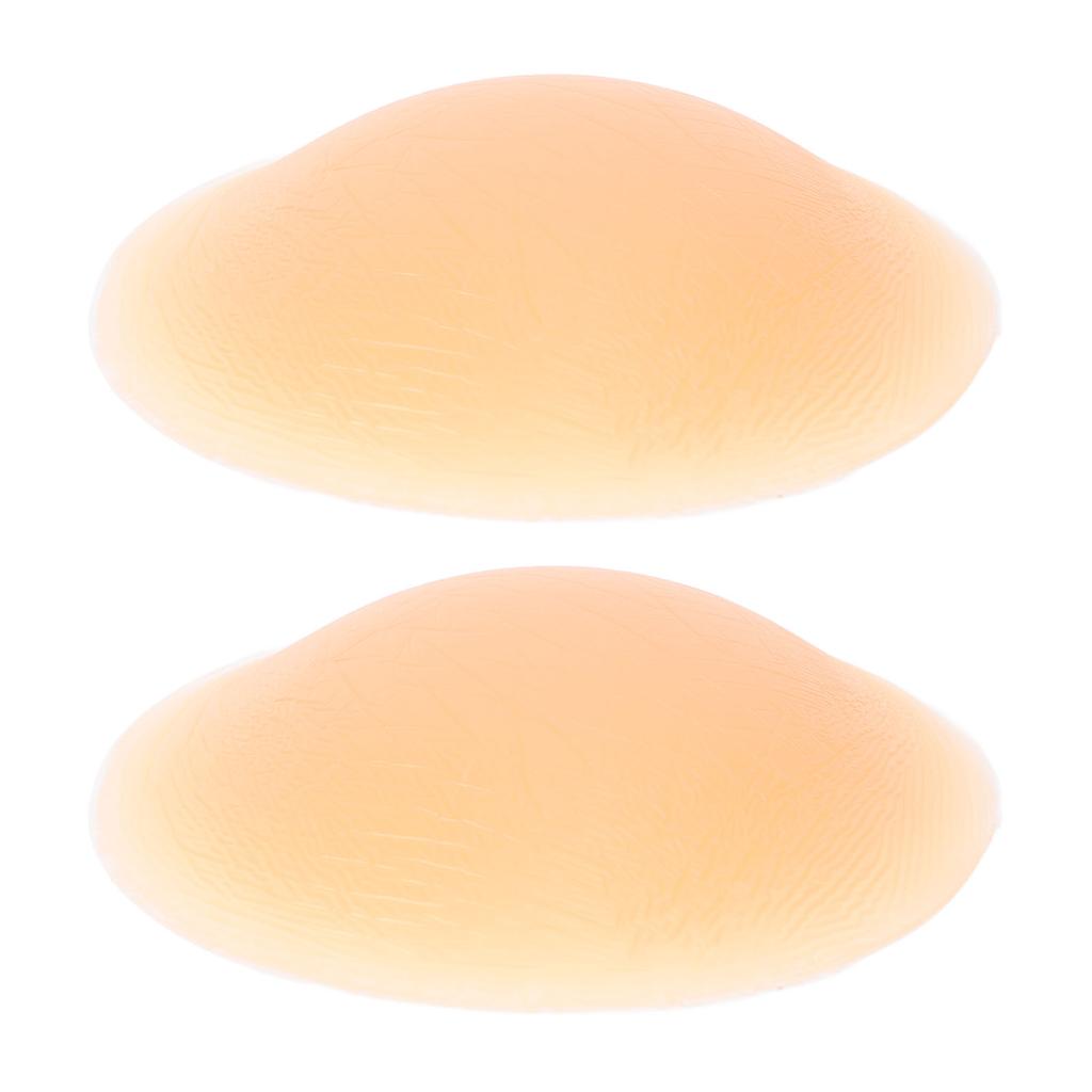 1 Pair Silicone Self Adhesive Butt Pads Comfortable Artificial Hip Pads Buttocks Inserts for Women