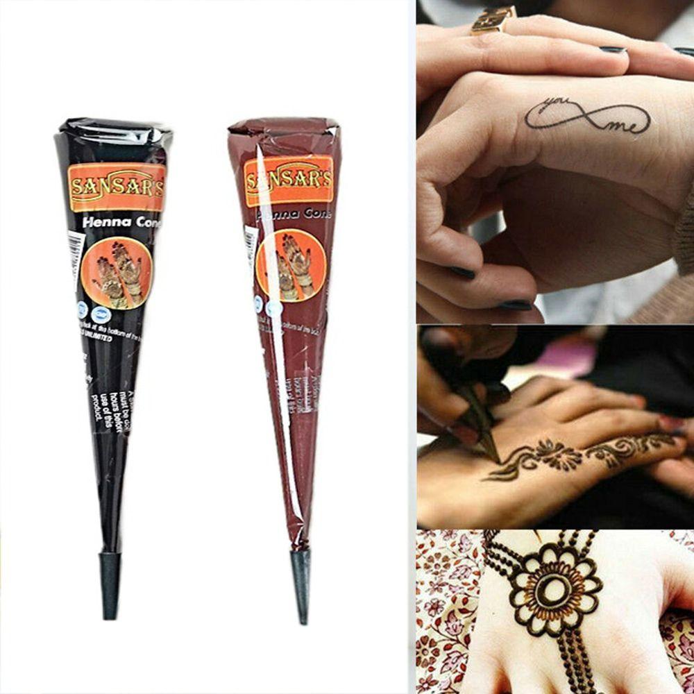 Henna Indian Henna Paint Cones Temporary Art Tattoo Cones Body Art Temporary Tattoo Herbal Henna