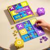 Tic Tac Toe Game - Tic Tac Toe Board Game Travel Fidget Toy for Kids Adults Family Game Night & Christmas Party Fun
