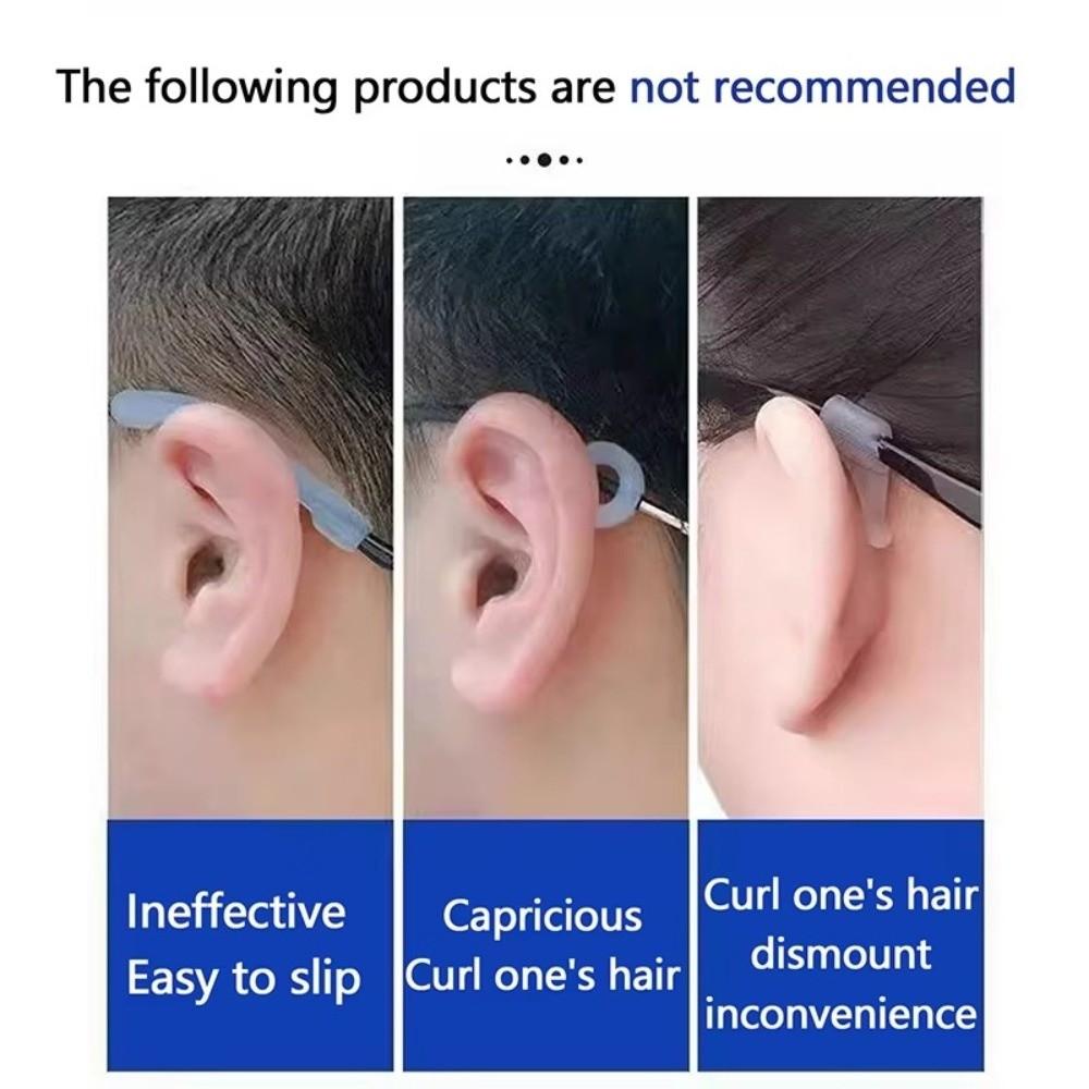 1PC Anti Slip Ear Hook Eyeglass Temple Tip Holder Spring Design Eyeglasses Grip  for Eyeglass