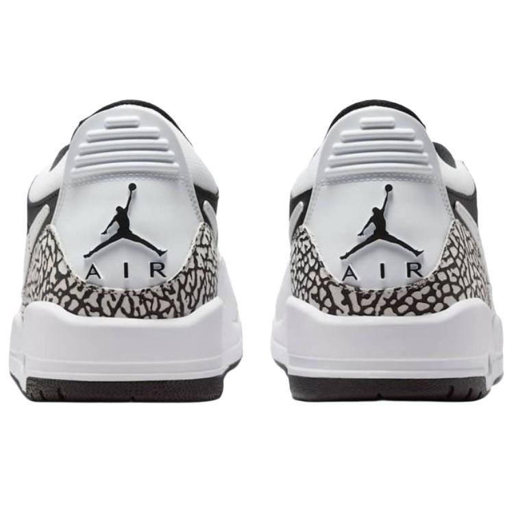 Кроссовки унисекс Air Jordan Legacy 312 Low Reverse Panda Белые Черные CD7069-111