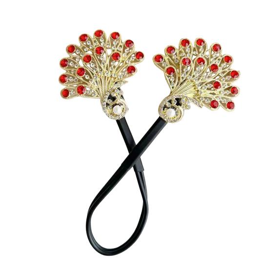 3 шт., бигуди для создания пучков со стразами в виде павлиньего хвоста, ловкий твистер для завивки волос, зажим для волос, ленивые женские аксессуары для укладки волос