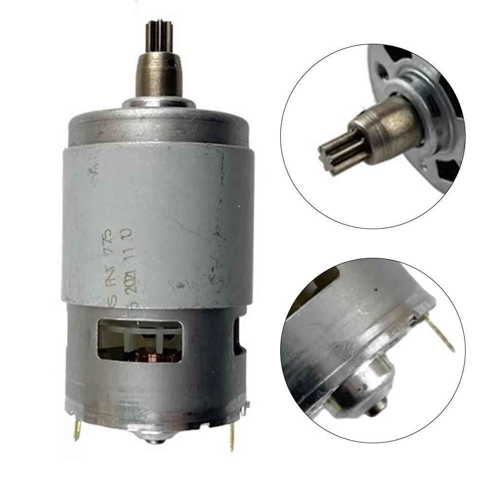 Accessory Part 18V 775 Motor 18V Motor Compact Size High-quality Materials 18V Voltage 1pc Quantity For DIY Projects