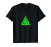 8-Bit Retro Pixel Art Christmas Tree T-Shirt