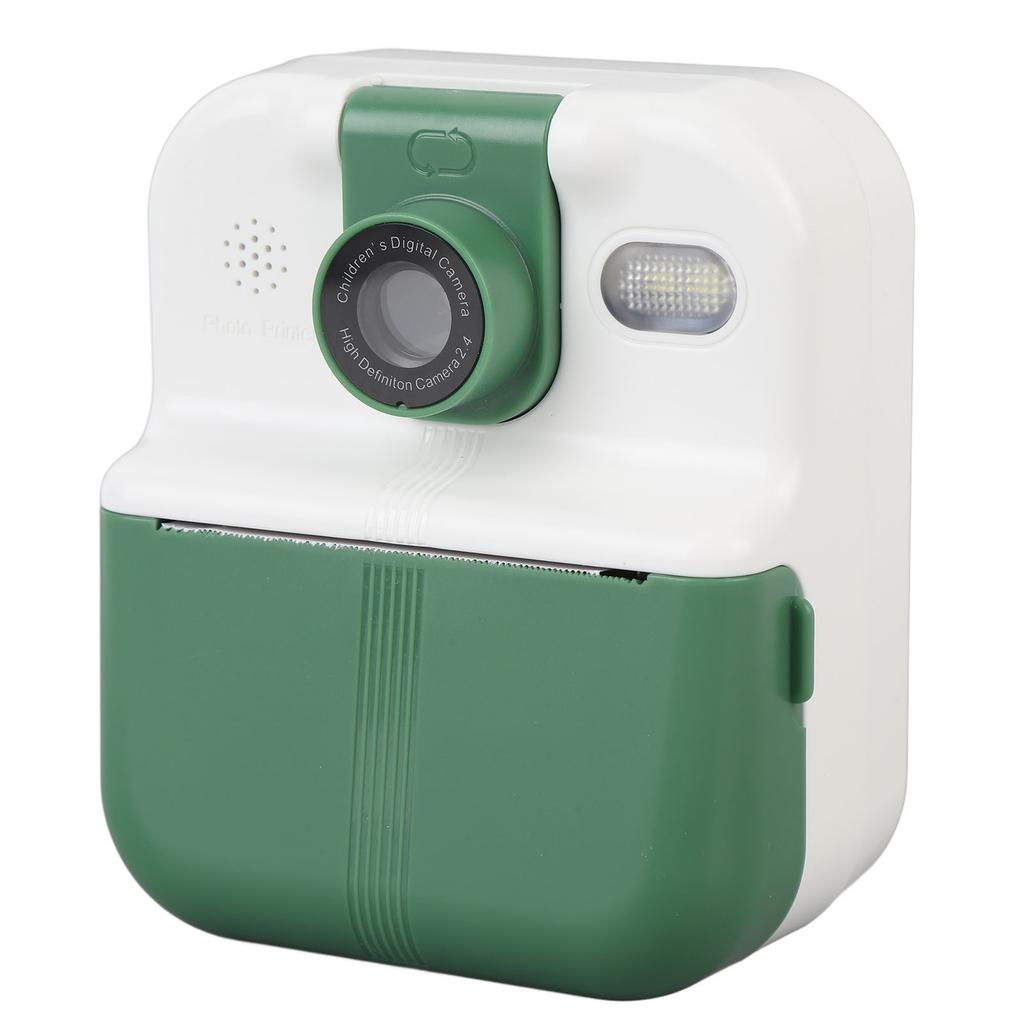 Camera Instant Print 48MP Photo 1080P Video 2.4 In IPS Screen Portable Camera 1200mAh Battery Support Music Games Play