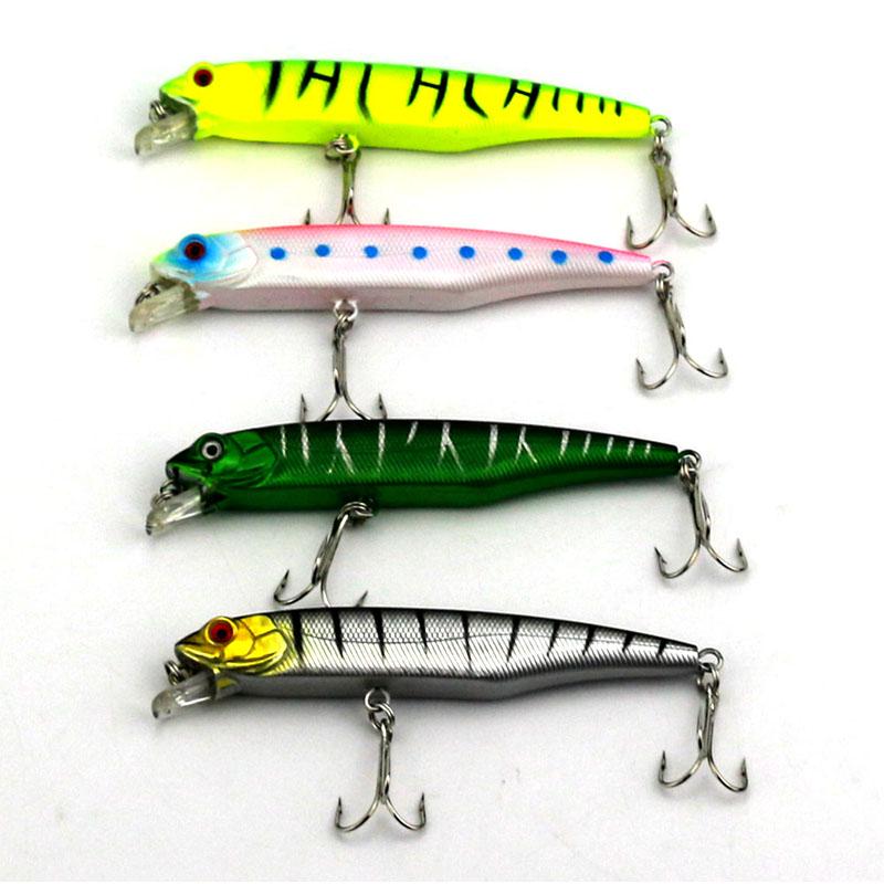 HENGJIA 1 шт., приманка для рыбалки гольяна, воблер, реалистичная наживка для щуки, пластиковая жесткая приманка, рыболовные снасти