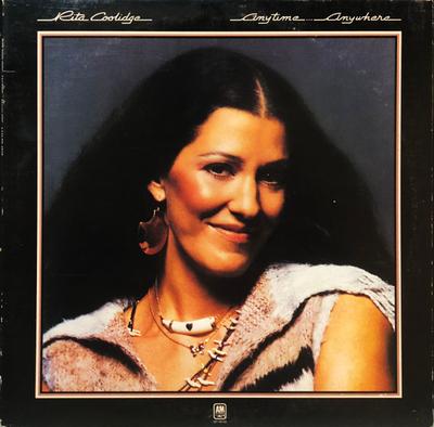 Виниловая пластинка RITA COOLIDGE - Anytime...Anywhere SP4616 A&M Records 1977 Канада Поп Б/у