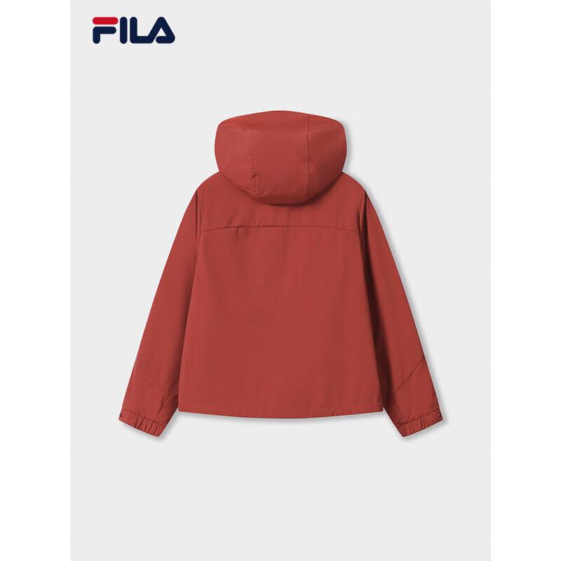 Fila Женская повседневная свободная вязаная куртка с капюшоном