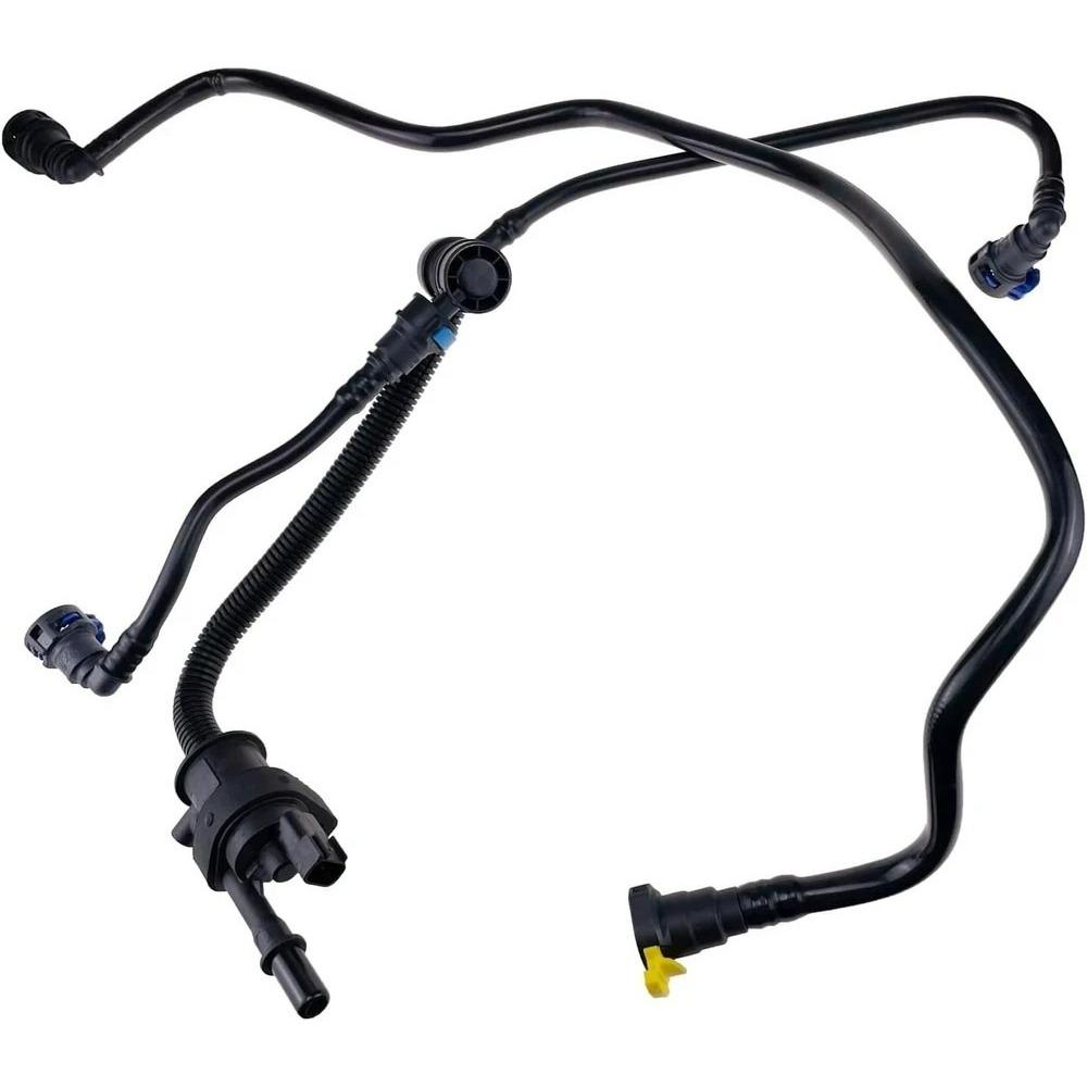FB5Z9G271A Carbon Canister Solenoid Valve Assembly with Tube for Ford Explorer 2.3L EcoBoost Taurus 16-19 Lincoln MKT 2016