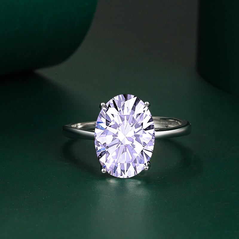 Sace Gems Классическое кольцо из медного сплава с цирконом, женские ювелирные изделия, свадебный подарок для вечеринки