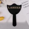 Acrylic Mirror Lash Beauty Mirror Handheld Eyelash Cards  Lash Extension DisplayTools