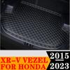 Sinjayer коврик для багажника автомобиля, водостойкий автозапчасти, коврики для задних багажников, высокая боковая подкладка для багажника, подходит для HONDA XRV XR-V VEZEL