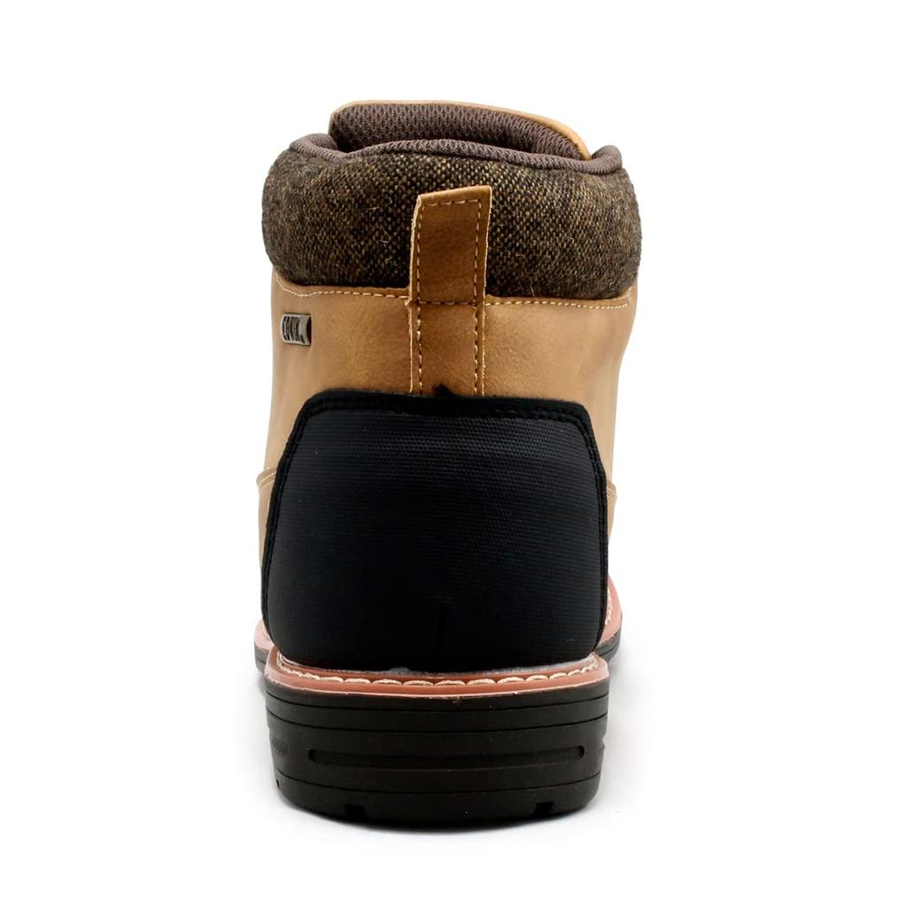 Edwin Waterproof Mountain Field and Work Size Size Men's Boots, Boots, Short, Lightweight, Camel, EDM9400n, 26.5cm