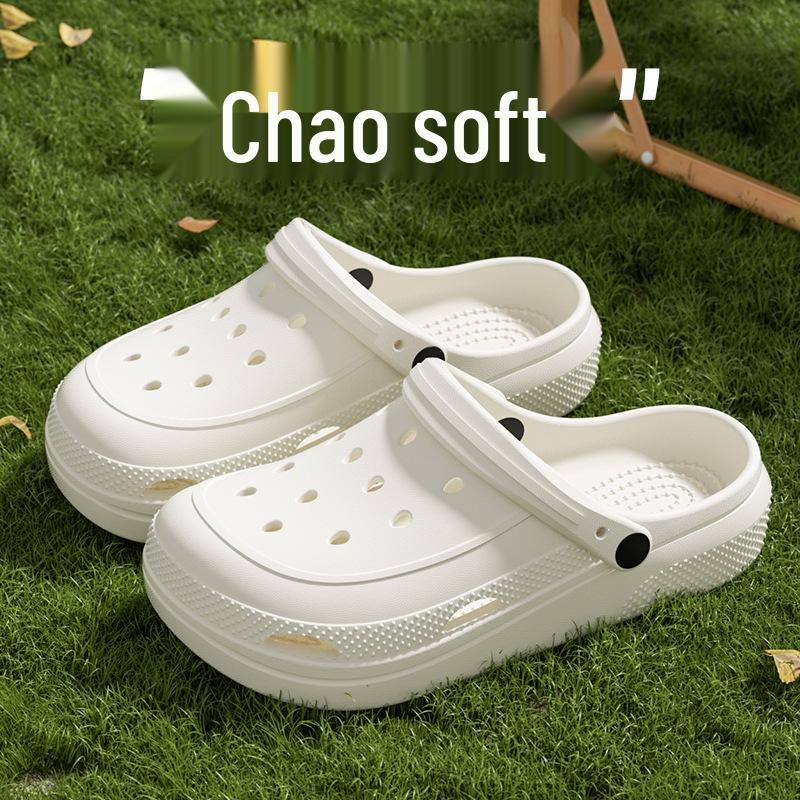 Нескользящие тапочки Лето 2025: Унисекс пляжная обувь для помещений и улицы для пар