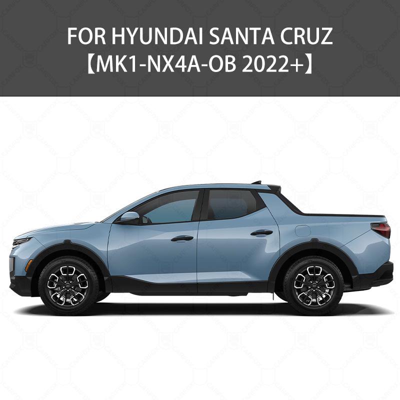 Современный дефлектор окон Hyundai Santa Cruz: Защита от дождя и солнца