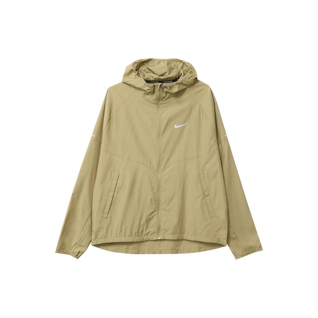 Nike MILER Jackets Men's Khaki Hooded Moderate Other (Unisex) Jackets DD4747 276