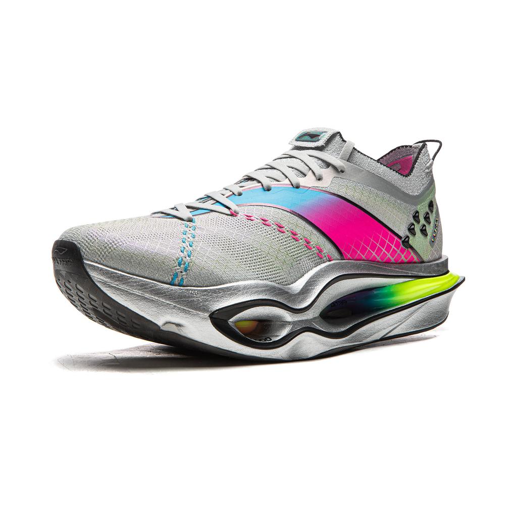 Li Ning Feidian 6 Ультра-амортизация Скользкие Устойчивые к истиранию Низкие Карбоновая пластина Беговые кроссовки Унисекс ARMW005-5