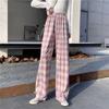 Женские Широкие брюки в клетку, размер: M-XL, цвета в ассортименте